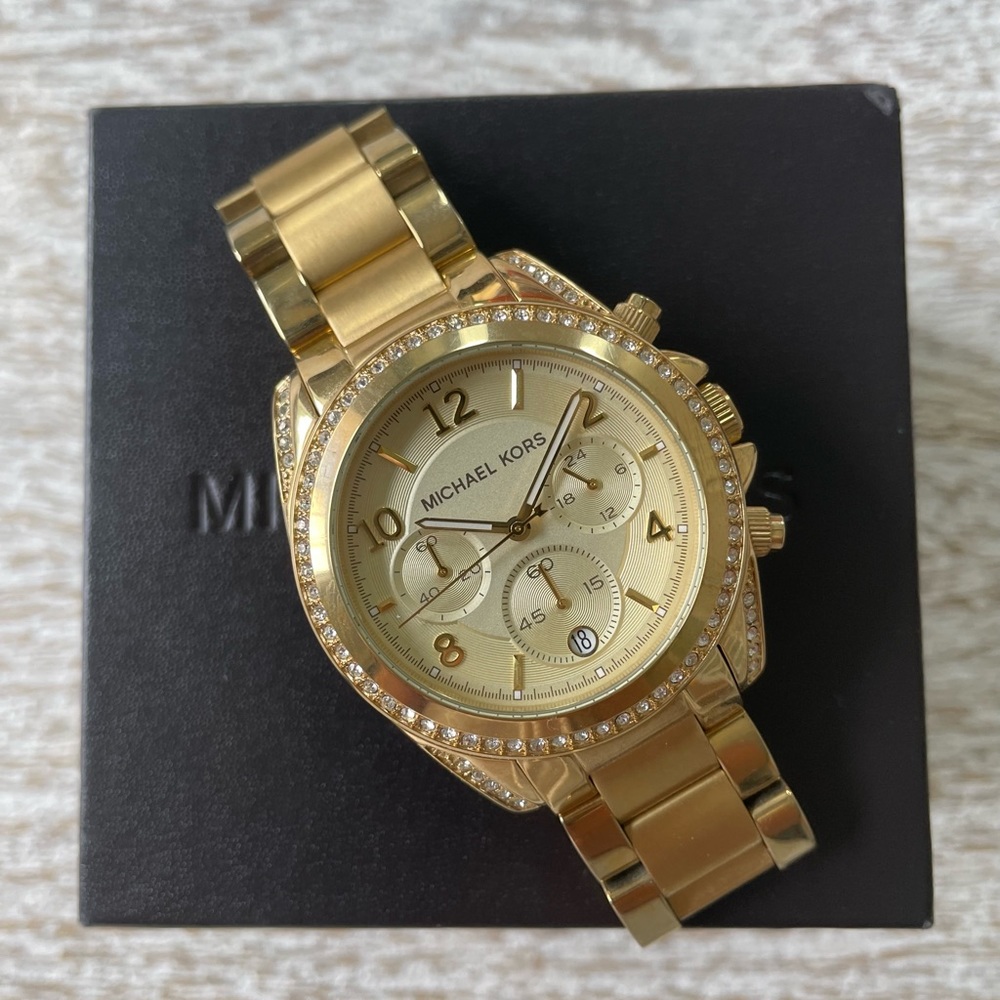 Gold Michael Kors Watch